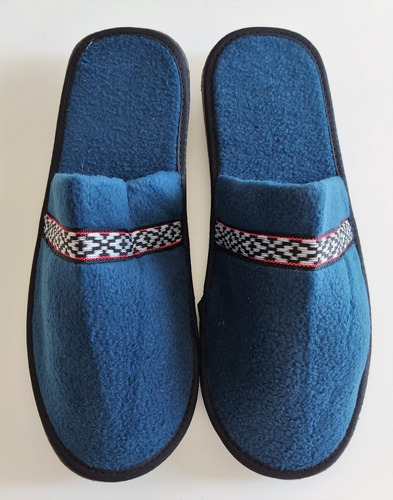 Pantuflas De Hombre Con Guardapampa