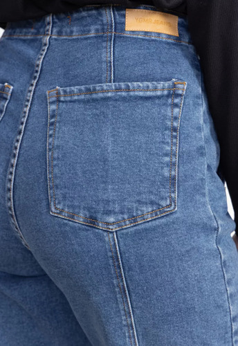 Jean Mom Con Costuras Yagmour Talle 30