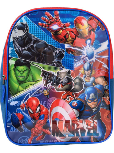Mochila Disney Avengers Color Azul