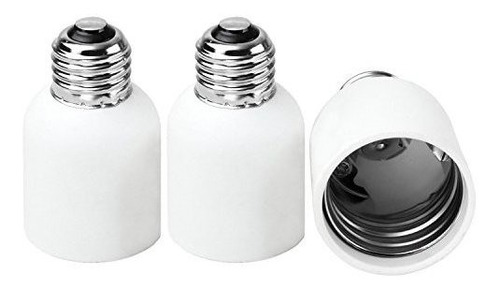 Imagen 1 de 6 de Paquete De 3 Adaptadores E26 /e27 A E39 /e40 Jackyled Medium