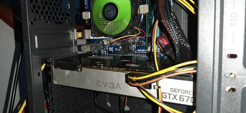 Pc Gamer Completo / I3 3240 Com Placa De Vídeo Gtx 670