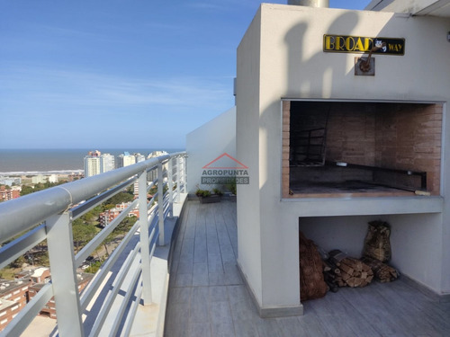 Pent House 1 Dormitorio, Parrillero En Torre Con Servicios- Ref: 5391