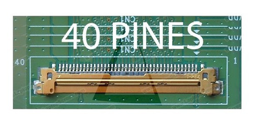 Imagen 2 de 4 de Display Led Pantalla Ltn156at24-802 15.6 Reg 40 P