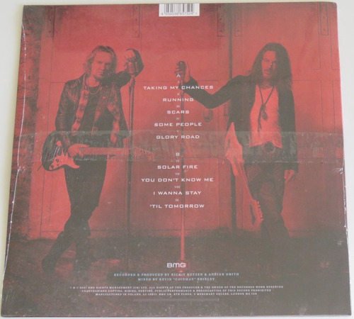 Adrian Smith Richie Kotzen Lp Vinil Iron Maiden Poison Big