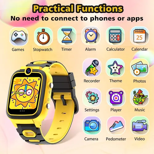 Smart Watch Niños, Reloj De Juegos Niños Y Niñas De ...