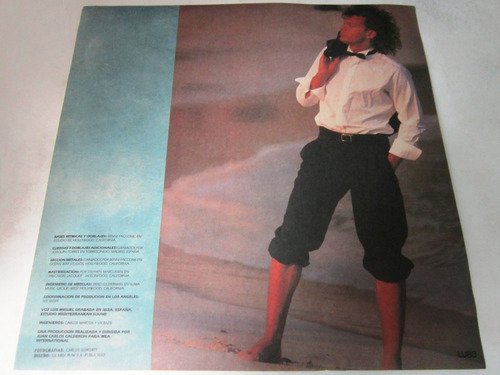 Luis Miguel - Busca Una Mujer Insert Lp