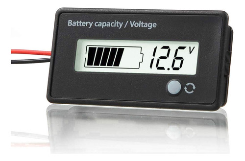 Monitor Capacidad Bateria Lcd Indicador Estado Delomo 12 V