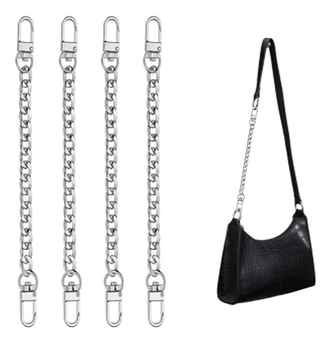 2 X 4pcs Purse Chain Strap Strap For Purse Shoulder Bag