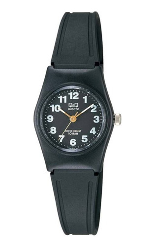 Reloj Q&q By Citizen Vp35j010y Para Mujer Sumergible 100mts
