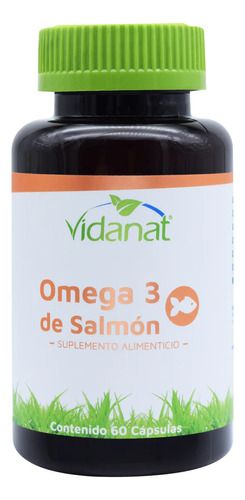 Omega 3 De Salmón Vidanat Suplemento Alimenticio