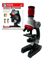 Comprar Microscopio Óptico Didáctico Escolar Juguete Color Microscopio Rojo