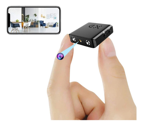Mini Cámara Espía Wifi 1080p Con Movimiento De Visión Noctur