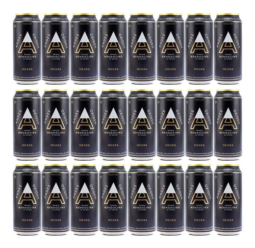 Cerveza Andes Negra 473ml Pack X24 Lata - Fullescabio Oferta