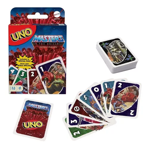 Jogo de Cartas Uno He-Man Masters Of The Universe Mattel