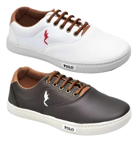 Kit Combo Com 2 Sapatenis Tênis Masculino Infantil Casual