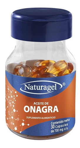 Imagen 1 de 3 de Aceite De Onagra 700 Mg C/30 Cápsulas Naturagel