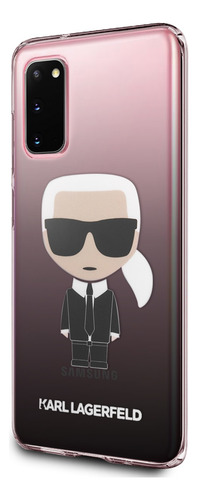Funda Case Kalr Tpu Degradado Negro S20