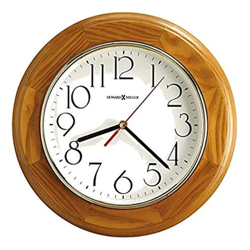 Howard Miller Grantwood Wall Clock 620-174 11.5-inch Champag