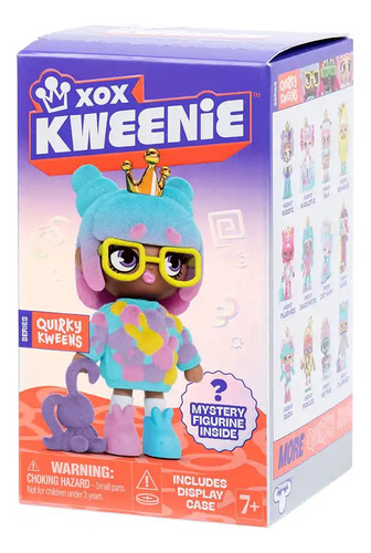 Muñeca Mystery Quirky Kweens Xox Kweenie Coleccionable 10cm