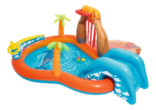 Piscina Inflable Infantil 208lt Lava Lagoon Bestway 53069