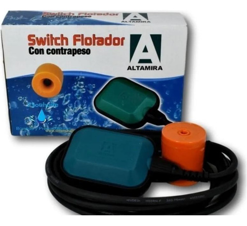 Switch Flotador Altamira 7 Mts 110-220 Volts 16 Amp