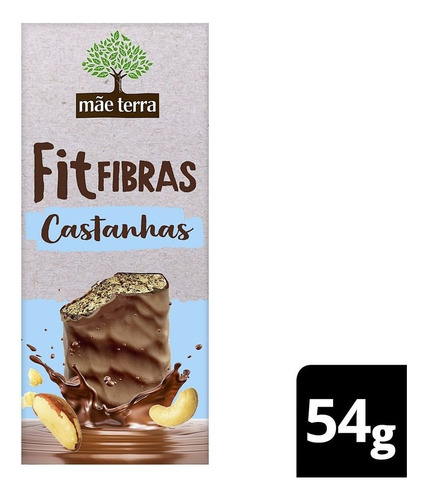 Barra Fit Fibras Castanhas Mãe Terra