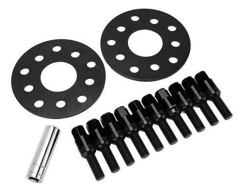 Kit De Espaciadores De Ruedas Black Black Centric Hub Centri