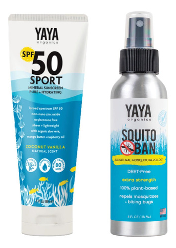 Paquete Sport Sun + Proteccion Contra Insectos De Yaya Organ