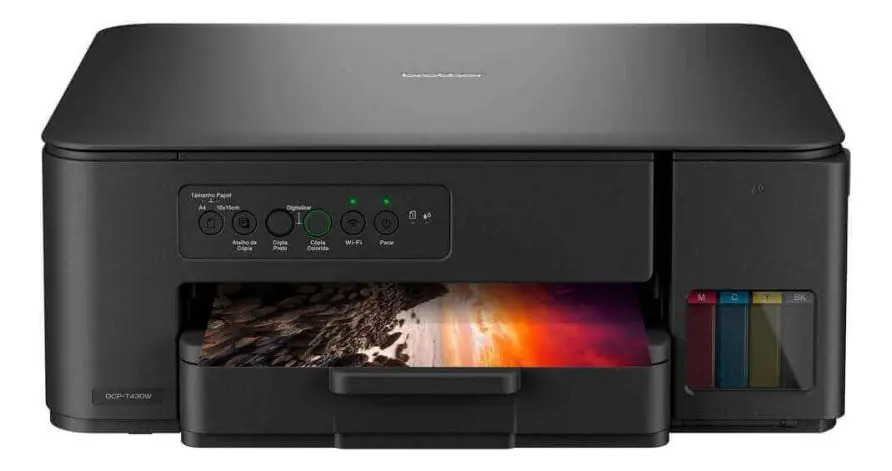 Impressora Multifuncional Brother Dcpt430w Tanque Tinta Wifi