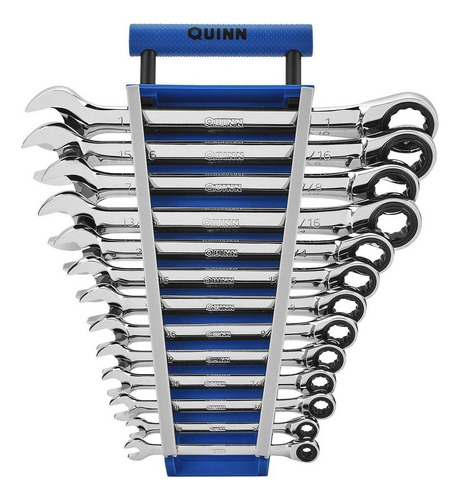 Conjunto de chaves combinadas com catraca dentária SAE 100