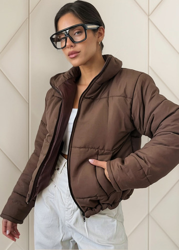 Campera Puffer Para Mujer - Estilo Y Comodidad