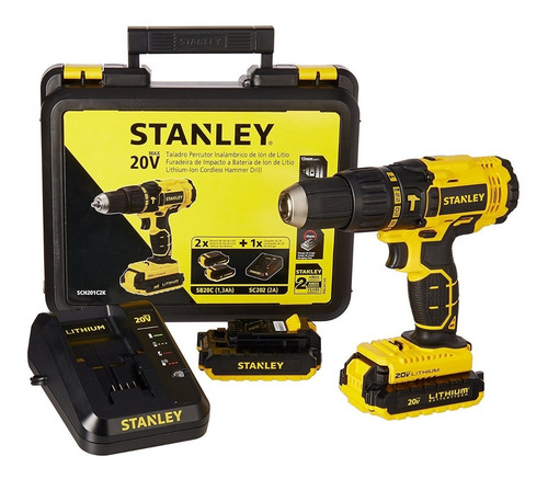 Rotomartillo 20v Ion-litio+2 Baterias Sch201c2k-b3 Stanley