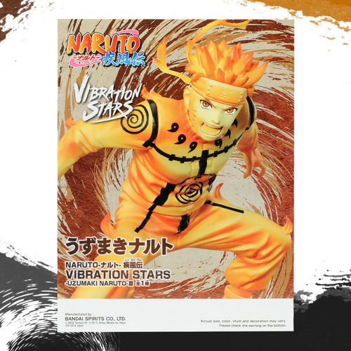 Naruto Uzumaki Kurama Mode Figura Banpresto Vibration Stars