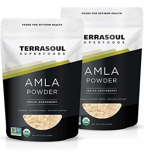 Terrasoul Superfoods Organic Amla Berry Powder (amalaki), 2