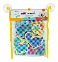 Comprar Juego Infantil Para Bañera Didácticos Figuras Goma Eva Brw Dinosaurios
