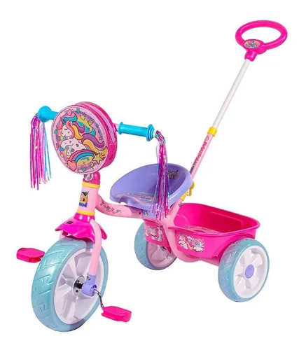 comprar Triciclo Unicornio Trixie Apache De Lujo Para Niña 3+