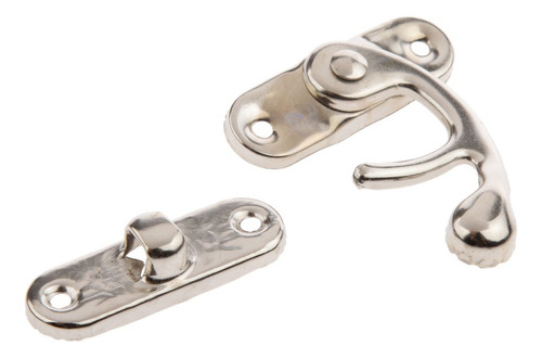 5 Right Latch Hooks, Antique Box, Hasp,