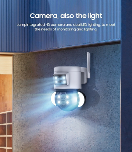 Imagen 4 de 10 de Camara Wifi 4mp 10x Zoom Fhd Multi-lens