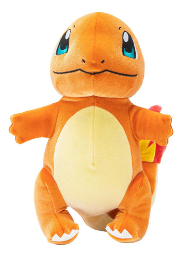 Peluche Pokémon Charmander De 20 Cm, Tela De Terciopelo Sele