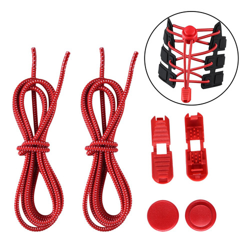 2 Cordones Elásticos Para Calzado, Diseño 2 Piezas