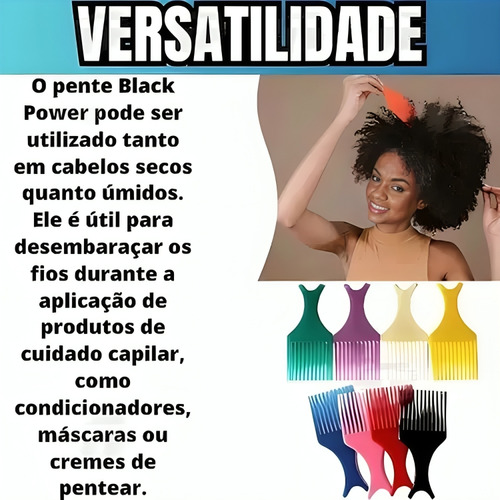 3 Pentes Para Fitagem Cabelo Ondulado Cacheado E Crespo