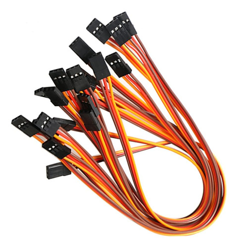 3pin 30cm Servo Cable De Extensión 22awg 60 Núcleos D...