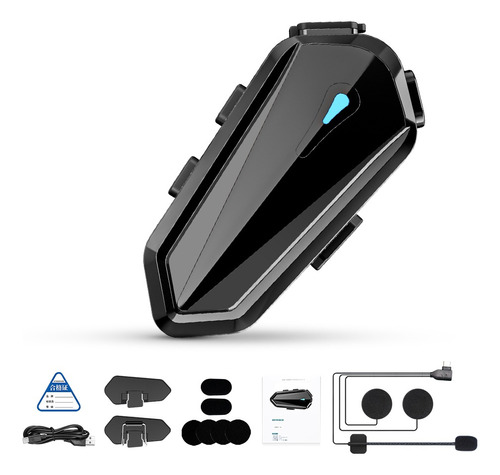 Audifonos Bluetooth Para Casco Audifonos Para Moto Ip7 Bt5.3
