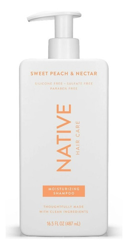 Native Shampoo Sweet Peach Y Nectar 487 Ml