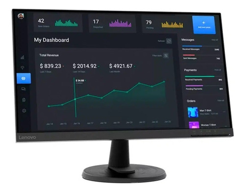 Monitor Lenovo Thinkvision C24-40 23,8 Fhd Hdmi Y Vga 60hz