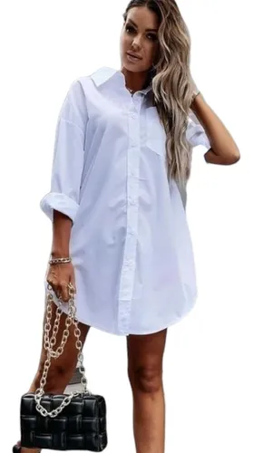 Blusón blanco sale