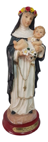 Estatuilla Santa Rosa De Lima Di Angelo Excelente Estado (Usado)