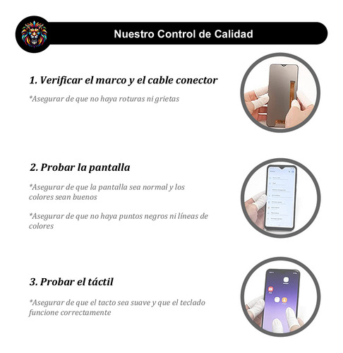 Pantalla Display Touch Lcd Y Azul Marco Para Huawei Nova 5t