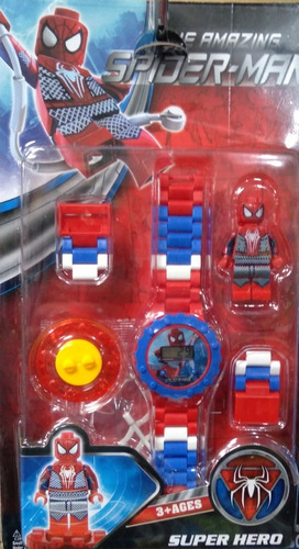 Reloj Para Nenes De Avengers Con Muñequito!!!