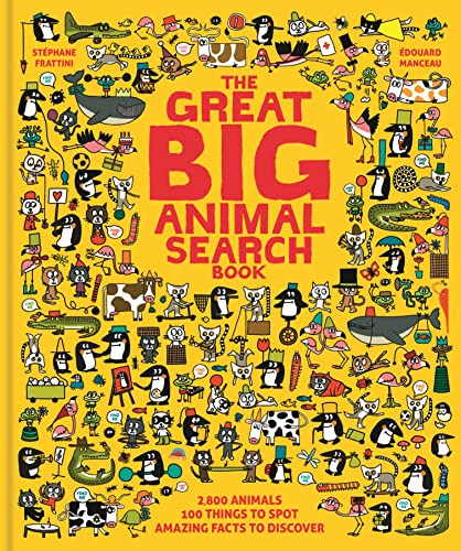 Libro The Great Big Animal Search Book De Frattini, Stéphane